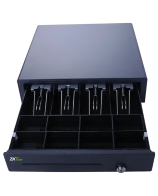 ZKC0704 Cash Drawer - Durable Cold-Pressed Steel with ABS Plastic Insert on KHMART