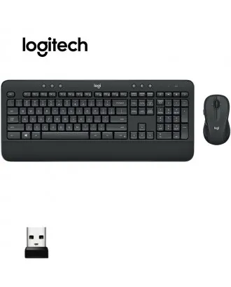 Logitech MK545 Advanced Wireless Keyboard and Mouse Combo - Gold - Electronics on KHMART
