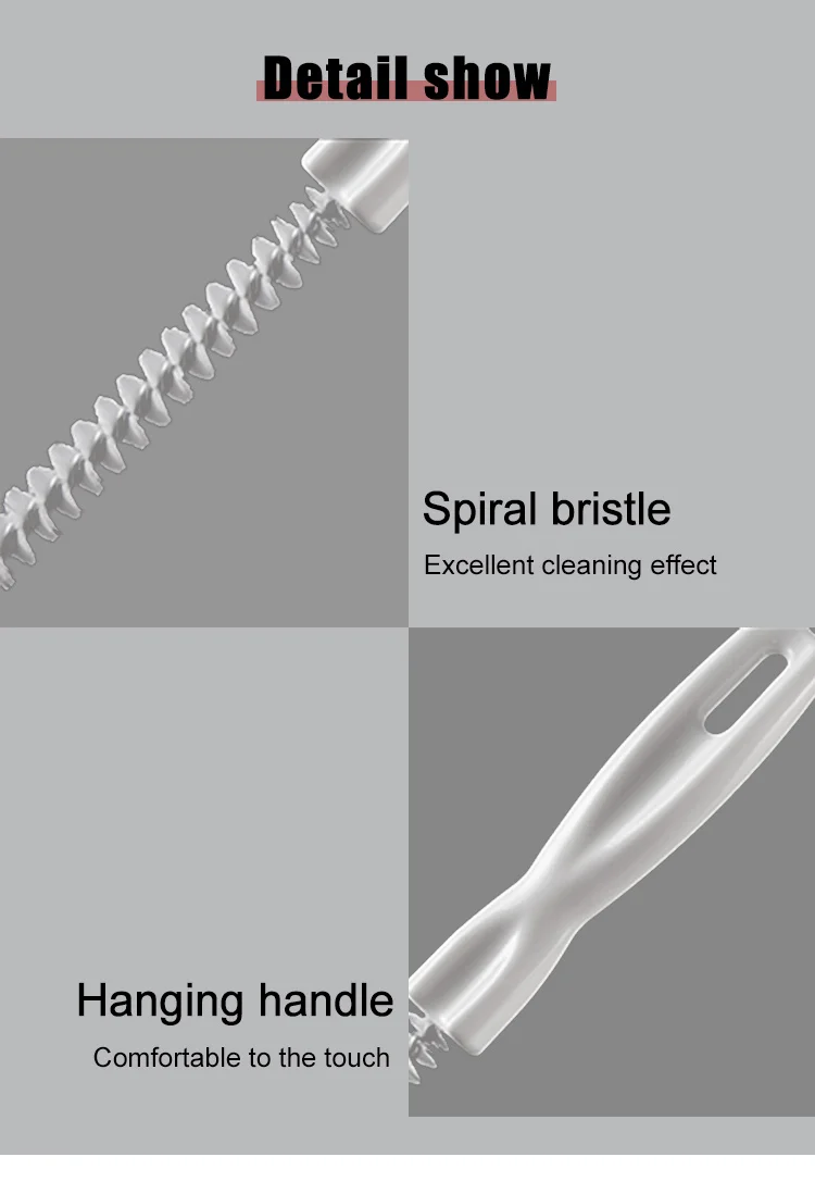 Flexible Pipe Dredging Brush – Drain Hair Clog Remover for Bathroom Sink & Sewer (45cm / 65cm)