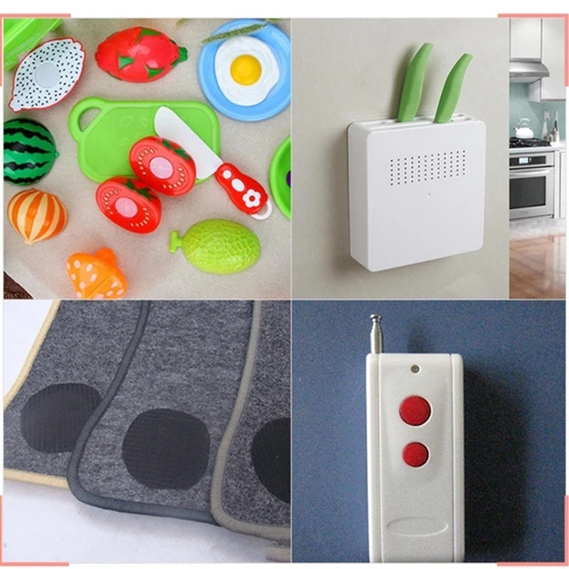10 Pairs Anti-Curling Carpet Gripper Tape – Non-Slip Double-Sided Self-Adhesive Stickers